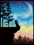 Diamond Dotz 30x40cm Diamond Painting Kit Romantic Heights