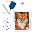 Diamond Dotz 45x35cm Diamond Painting Kit Foxy
