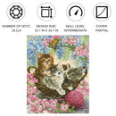 Diamond Dotz 50x40cm Diamond Painting Kit Kitty Knits
