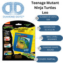 Diamond Dotz 13X13CM Quick Dots Teenage Mutant Ninja Turtles Leo