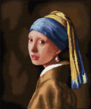 Diamond Dotz 59x49cm Masterclass Diamond Painting Kit Girl with the Pearl Earring après Vermeer