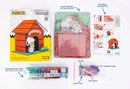 Diamond Dotz 3D Diamond Painting Kit Snoopy's House