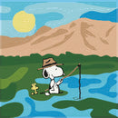 Diamond Dotz 10"x10" Diamond Painting Kit Peanuts Great Outdoors