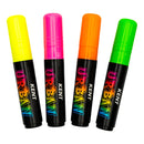 Kent Urban 10mm Nib Fluoro Paint Markers Pack of 4