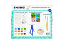 Smudgi 3.5"X3.5" Painting Canvases Set of 4