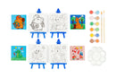 Smudgi 3.5"X3.5" Painting Canvases Set of 4