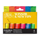 Winsor & Newton Galeria Acrylic Fluo Set of 6 x 20ml