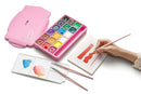 Himi Gouache Jelly Cup Set of 18 x 30g Pink Case