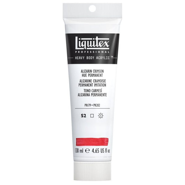 Liquitex Professional Heavy Bodied Acrylic Paints 138ml#Colour_ALIZARIN CRIMSON HUE PERMANENT (2)