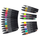 Winsor & Newton Promarkers Mixed Marker Wallet of 24