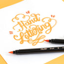 Milan Markers Waterbased Brush Tip Pens 10 Pack Assorted Colours