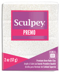 Sculpey Premo Polymer Clay 57g#Colour_FROST WHITE GLITTER
