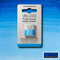 Winsor & Newton Professional Watercolour Half Pan#Colour_WINSOR BLUE GREEN SHADE (S1)