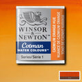 Winsor & Newton Cotman Watercolour Half Pans#Colour_CADMIUM ORANGE HUE