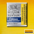 Winsor & Newton Cotman Watercolour Half Pan Paint#colour_CADMIUM YELLOW HUE