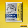 Winsor & Newton Cotman Watercolour Half Pan Paint#colour_CADMIUM YELLOW PALE HUE