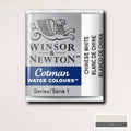 Winsor & Newton Cotman Watercolour Half Pan Paint#colour_CHINESE WHITE