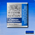 Winsor & Newton Cotman Watercolour Half Pan Paint#colour_COBALT BLUE HUE
