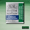 Winsor & Newton Cotman Watercolour Half Pan Paint#colour_HOOKERS GREEN DARK