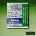 Winsor & Newton Cotman Watercolour Half Pan Paint#colour_HOOKERS GREEN LIGHT