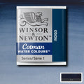 Winsor & Newton Cotman Watercolour Half Pan Paint#colour_INDIGO