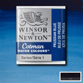 Winsor & Newton Cotman Watercolour Half Pan Paint#colour_PRUSSIAN BLUE