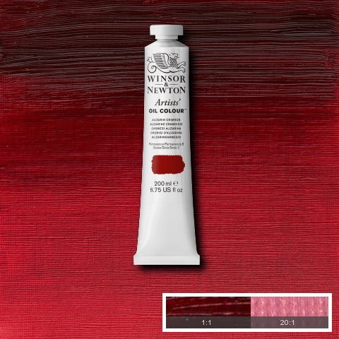 Winsor & Newton Artists' Oil Colour Paint 200ml#Colour_ALIZARIN CRIMSON