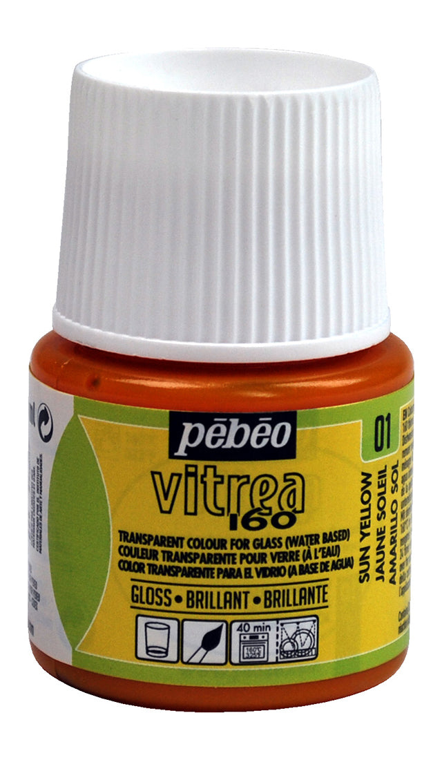 Pebeo Vitrea 160 Glossy Paints 45ml