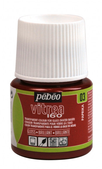 Pebeo Vitrea 160 Glossy Paints 45ml