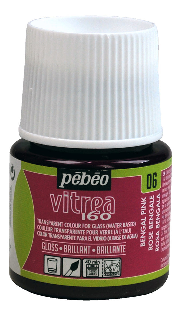 Pebeo Vitrea 160 Glossy Paints 45ml