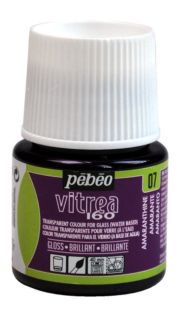 Pebeo Vitrea 160 Glossy Paints 45ml#Colour_AMARANTHINE