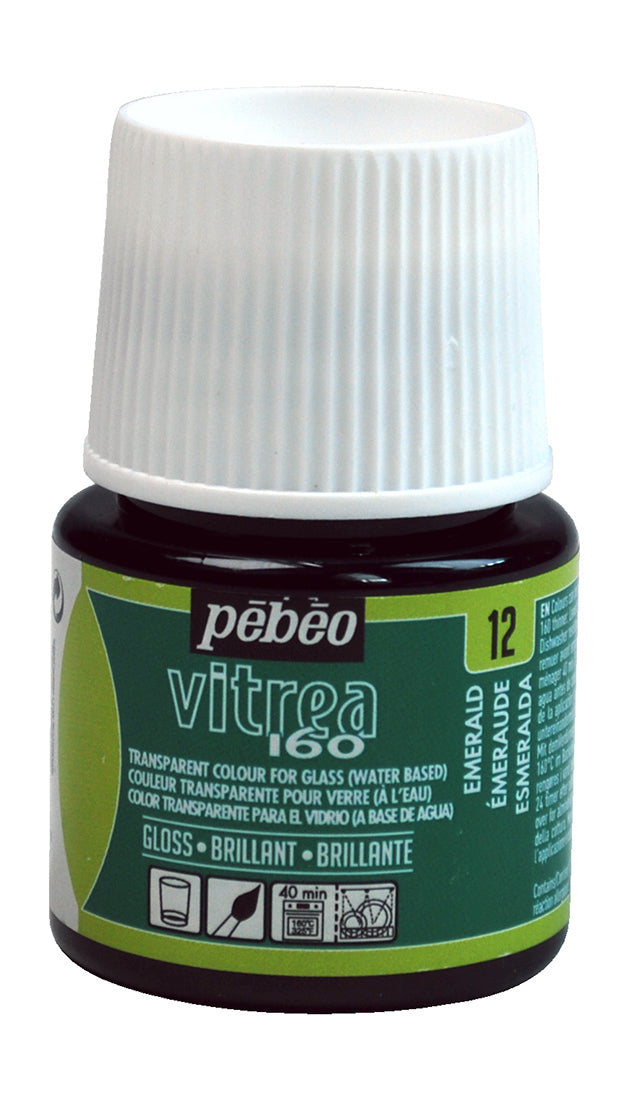 Pebeo Vitrea 160 Glossy Paints 45ml