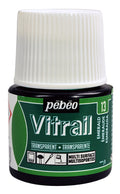Pebeo Vitrail Transparent Paints 45ml#Colour_EMERALD