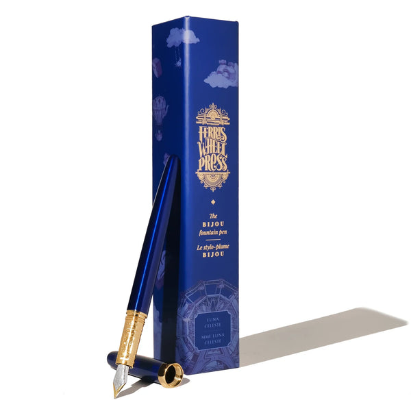 Ferris Wheel Press Luna Celeste Bijou Fountain Pens#Size_FINE