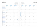 Filofax Classic Month To View A5 2025 Refill