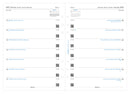 Filofax Classic Week Per Page A5 ML 2025 Refill