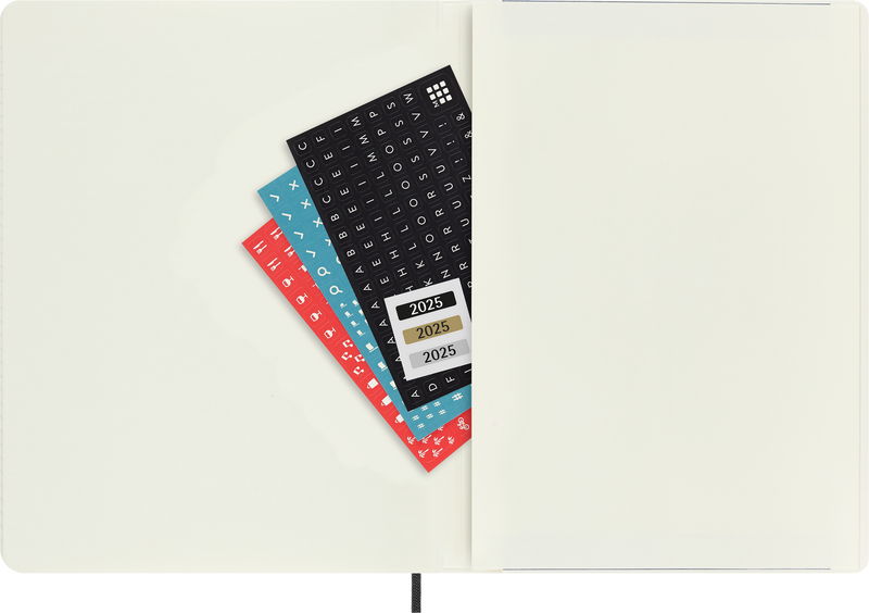 Moleskine 12 Month Weekly + Notes SC XL Diaries