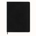 Moleskine 12 Month Weekly + Notes SC XL Diaries#Colour_BLACK