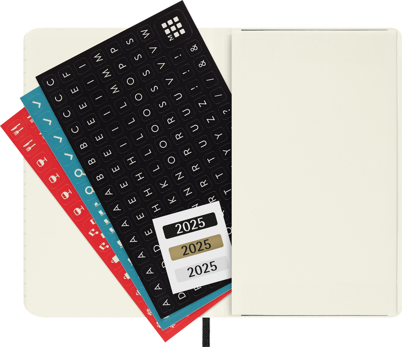 Moleskine 12 Month Weekly + Notes SC Pocket Diaries