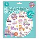 Learning Can Be Fun Chasing Rainbows Sticker Set