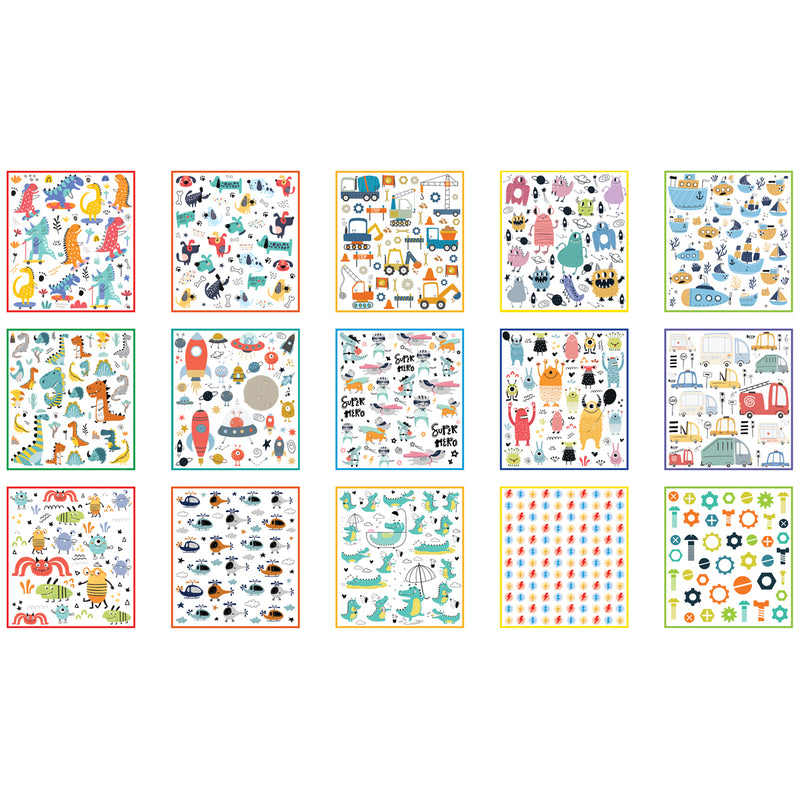 Learning Can Be Fun Out of This World Sticker Set