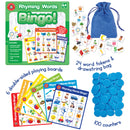Learning Can Be Fun Rhyming Words Bingo