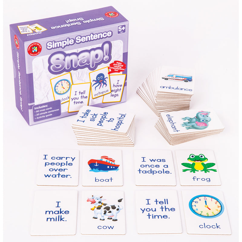 Learning Can Be Fun Simple Sentence Snap
