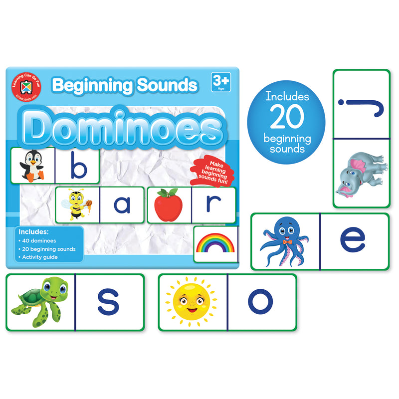 Learning Can Be Fun Beginning Sounds Dominoes