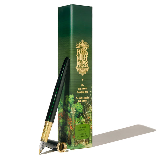 Ferris Wheel Press Emerald Gardens Bijou Fountain Pens#Size_FINE