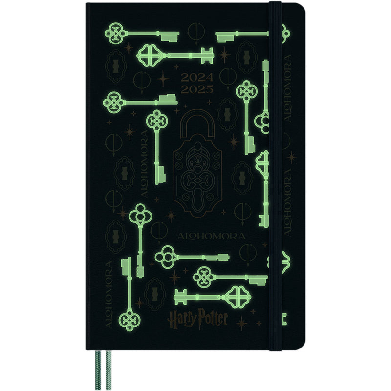 Moleskine 18M Weekly + Notes HC Large Harry Potter Alohomora Odd Year Diary