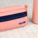 Milan Rectangular 2 Zip 1918 Series Pencil Cases
