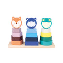 Milan Wooden Educational Toy Animal Towers