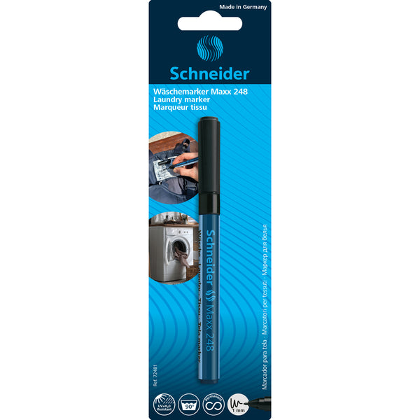 Schneider Maxx 248 Black Laundry Marker