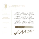 Ferris Wheel Press Leadcast Letters Fountain Pen Inks